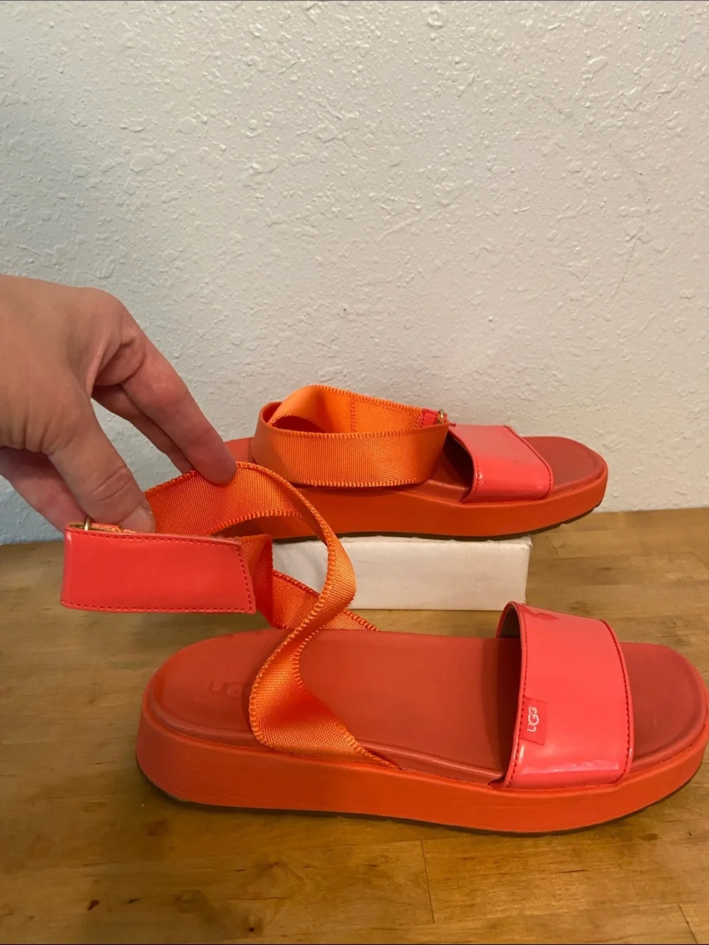 UGG vibrant orange
